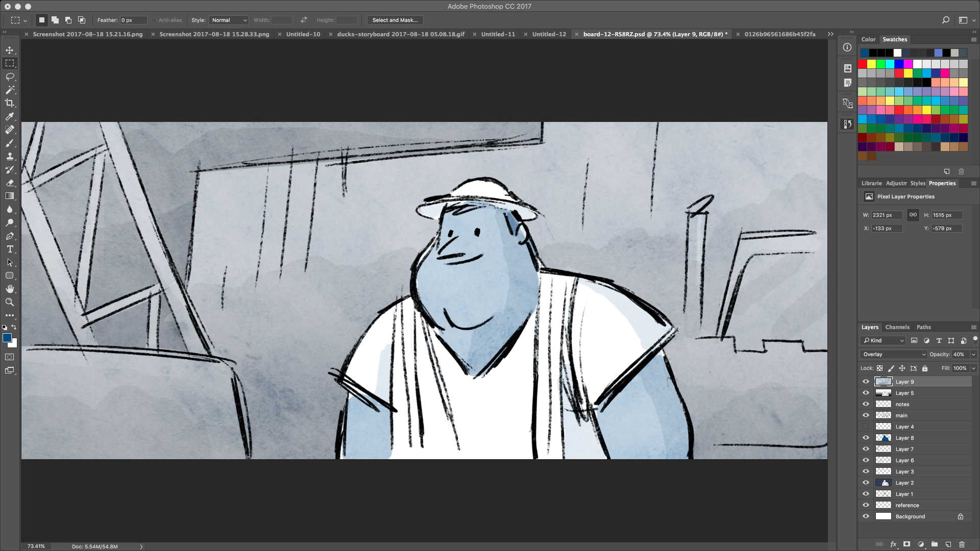 storyboard pro lag brush